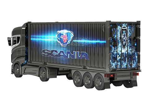 Scania R1000 3D मॉडल