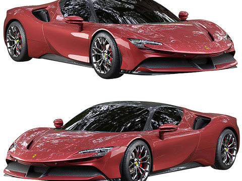 Ferrari SF90 Stradale 3D Model