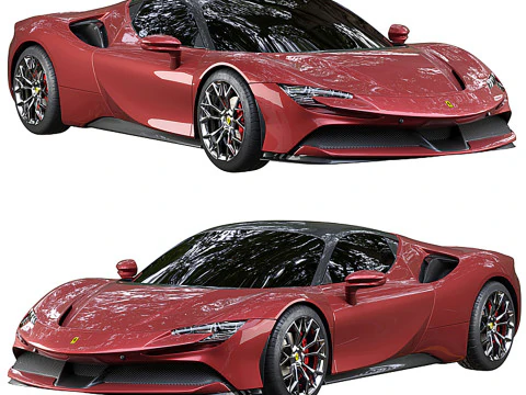 Ferrari SF90 Stradale Modelo 3D