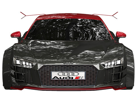Audi R8 3D Model