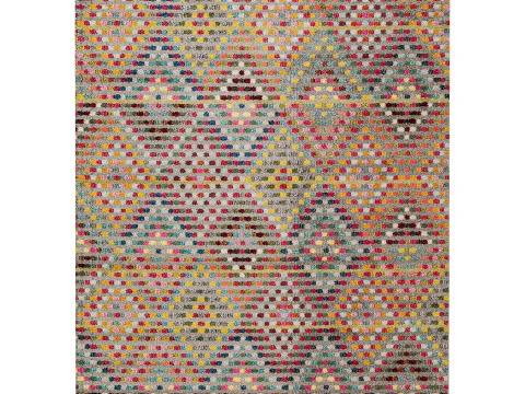 Rug Casa Multicolour 3D Model