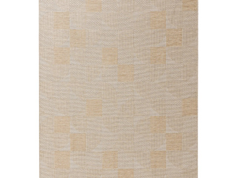 Outdoor Rug Bronco Cream 01 3D Модель