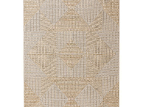 Outdoor Rug Bronco Cream 03 3D 모델