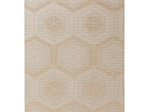 Outdoor Rug Bronco Cream 06 3D Model