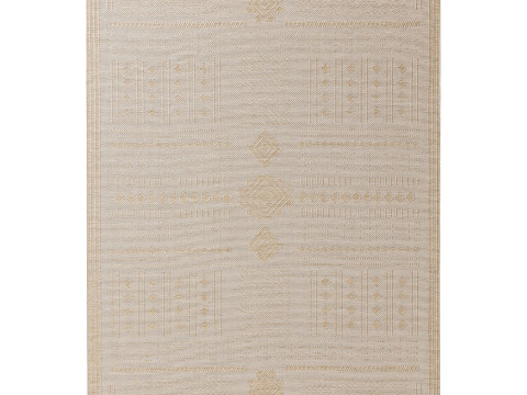 Outdoor Rug Bronco Cream 07 3D Модель