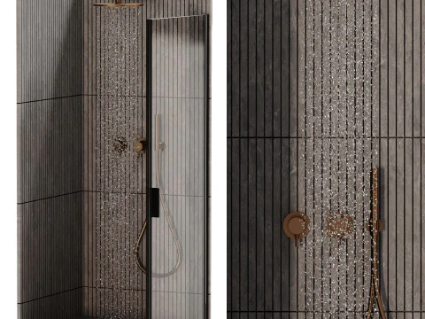 シャワーキャビン04 3Dモデル