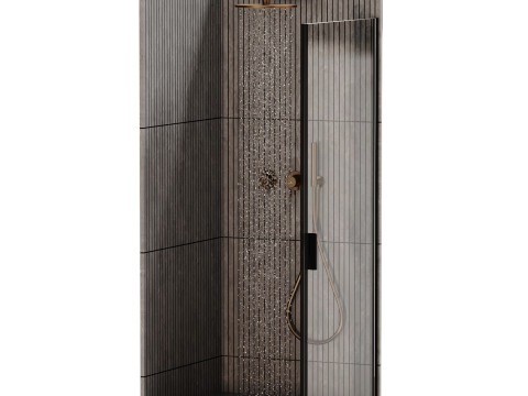 Shower cabin 04 3D 모델
