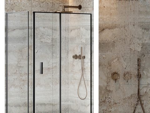 Shower cabin 06 3D Model