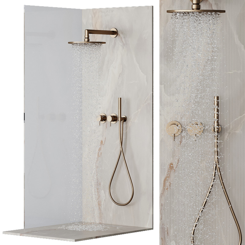 Shower cabin 08 Model 3D .c4d .max .obj .3ds .fbx .stl .blend 