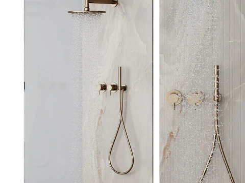 Cabine de duche 08 Modelo 3D