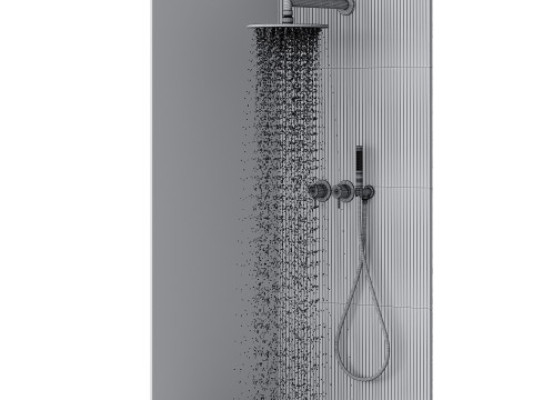 Shower cabin 08 Model 3D