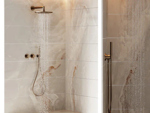 Shower cabin 09 3D Model