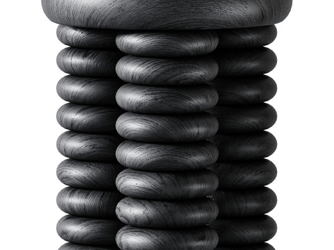Sula Round Side Table 3D Model