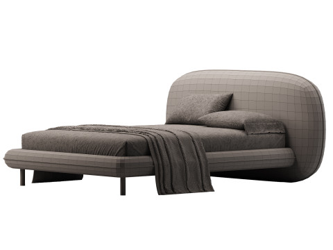 Bed KAORI 3D Модель