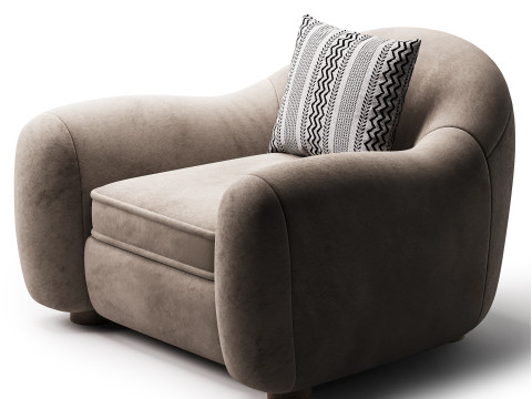 Jean Royere Model 3D