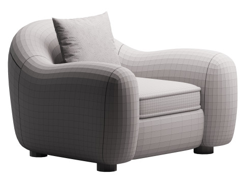 Jean Royere Model 3D