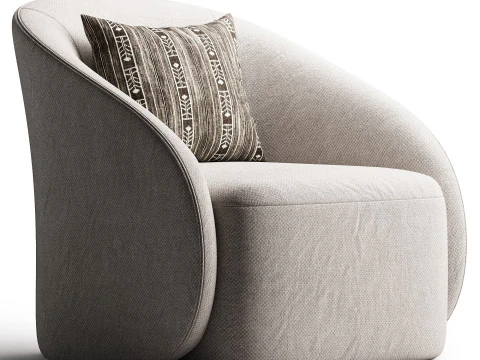 ナポリチェア 3Dモデル