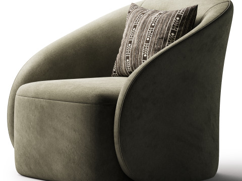 Napoli Chair Modèle 3D