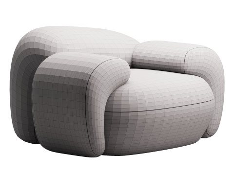 Armchair MOCHI by Mogg Modelo 3D