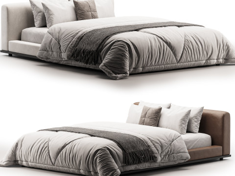 DOMINO bed 3D Model