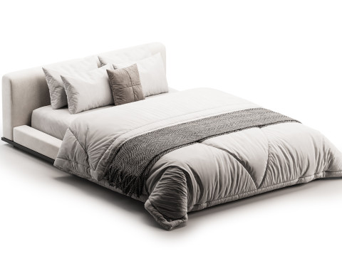 DOMINO bed 3D Model