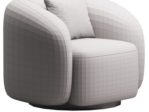 Twils BRIOCHE Armchair Modello 3D