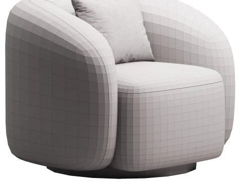 Twils BRIOCHE Armchair 3D Model