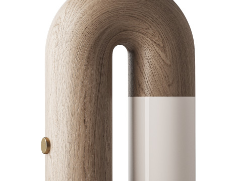 U shaped door table lamp 3D Model
