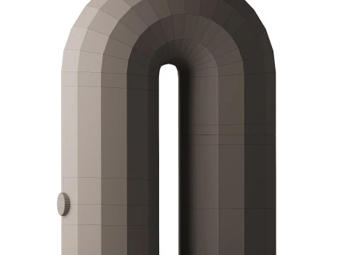 U shaped door table lamp 3D Model