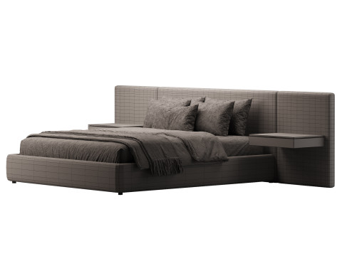 Eros Modern Bed 2024 By Elmalekfurniture Modelo 3D