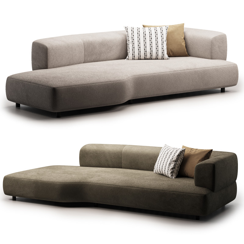 BRIO Sofa Modello 3D .c4d .max .obj .3ds .fbx .stl .blend