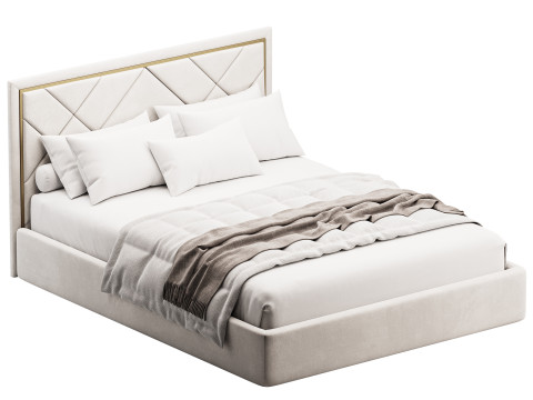 Manzoni Bed 3D मॉडल