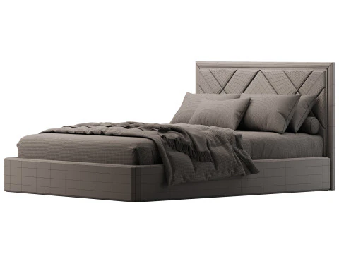 Manzoni Bed 3D Model