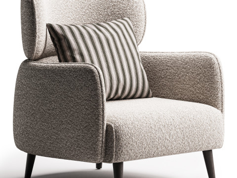 LUNA Armchair 3D 모델