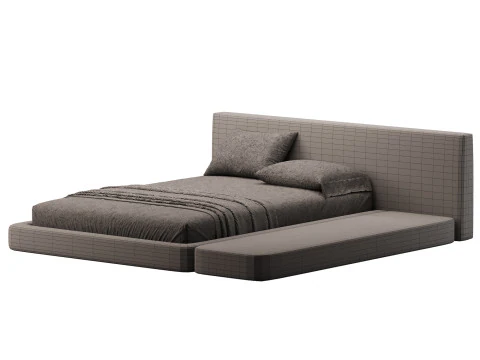 सिएना बिस्तर 3D मॉडल