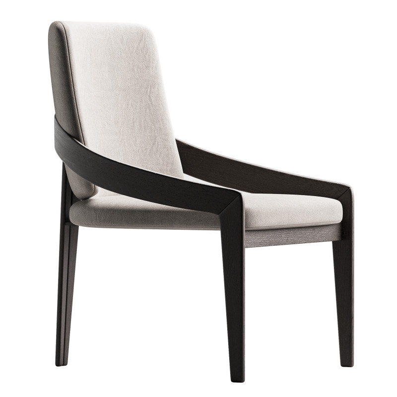 FIUME Armchair 3D Modell .c4d .max .obj .3ds .fbx .stl .blend