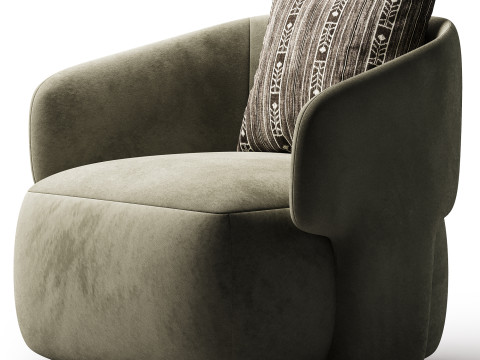 Armchair DOGE Model 3D