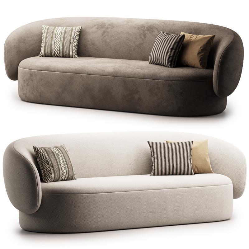 Sofa NEBULONE Model 3D .c4d .max .obj .3ds .fbx .stl .blend