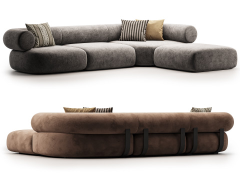 FAT SOFA 3D Model