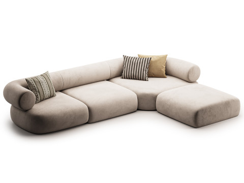 FAT SOFA 3D Model