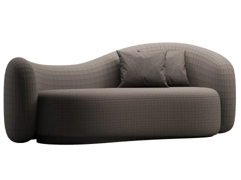 Paloma Sofa 200 3D Model