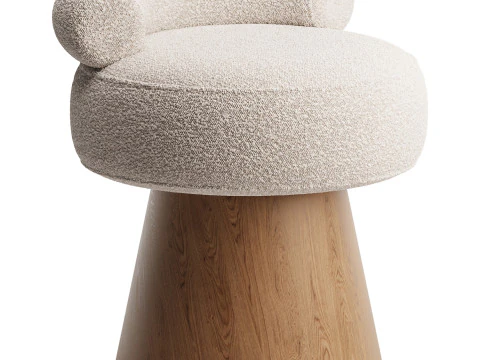 Krzesło do jadalni Moosh Model 3D