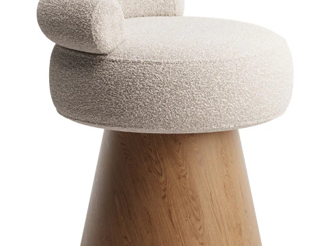 Moosh Dining Chair 3D Model