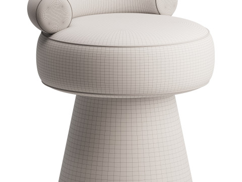 Moosh Dining Chair 3D Модель