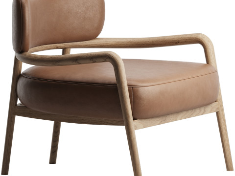 Botero Lounge Chair 3D Модель