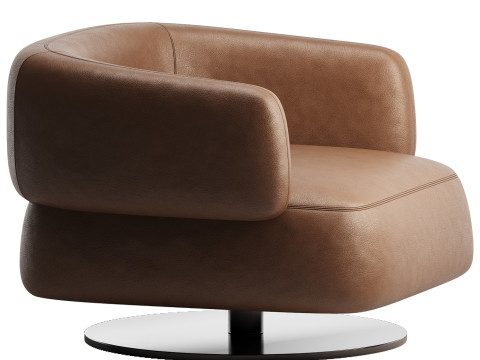 ツェッペリンアームチェア 3Dモデル