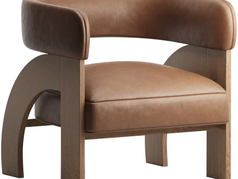 Agacia Accent Chair 3D Model