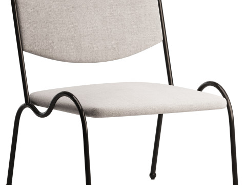 Fidia Accent Chair 3D 모델