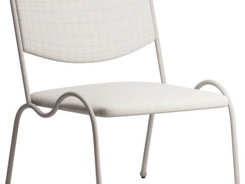 Fidia Accent Chair 3D Model