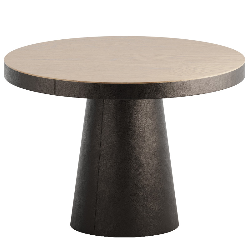 Extendable dining table LAGEN ROUND 3D Model .c4d .max .obj .3ds .fbx .stl .blend